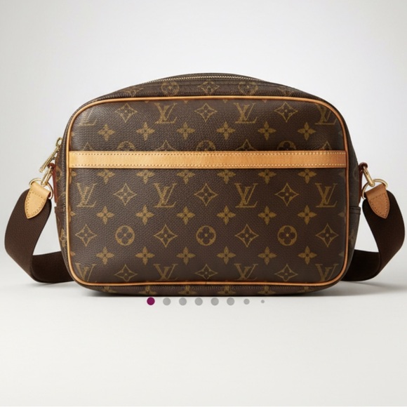 Louis Vuitton Reporter GM MonogramCanvas Messenger Bag